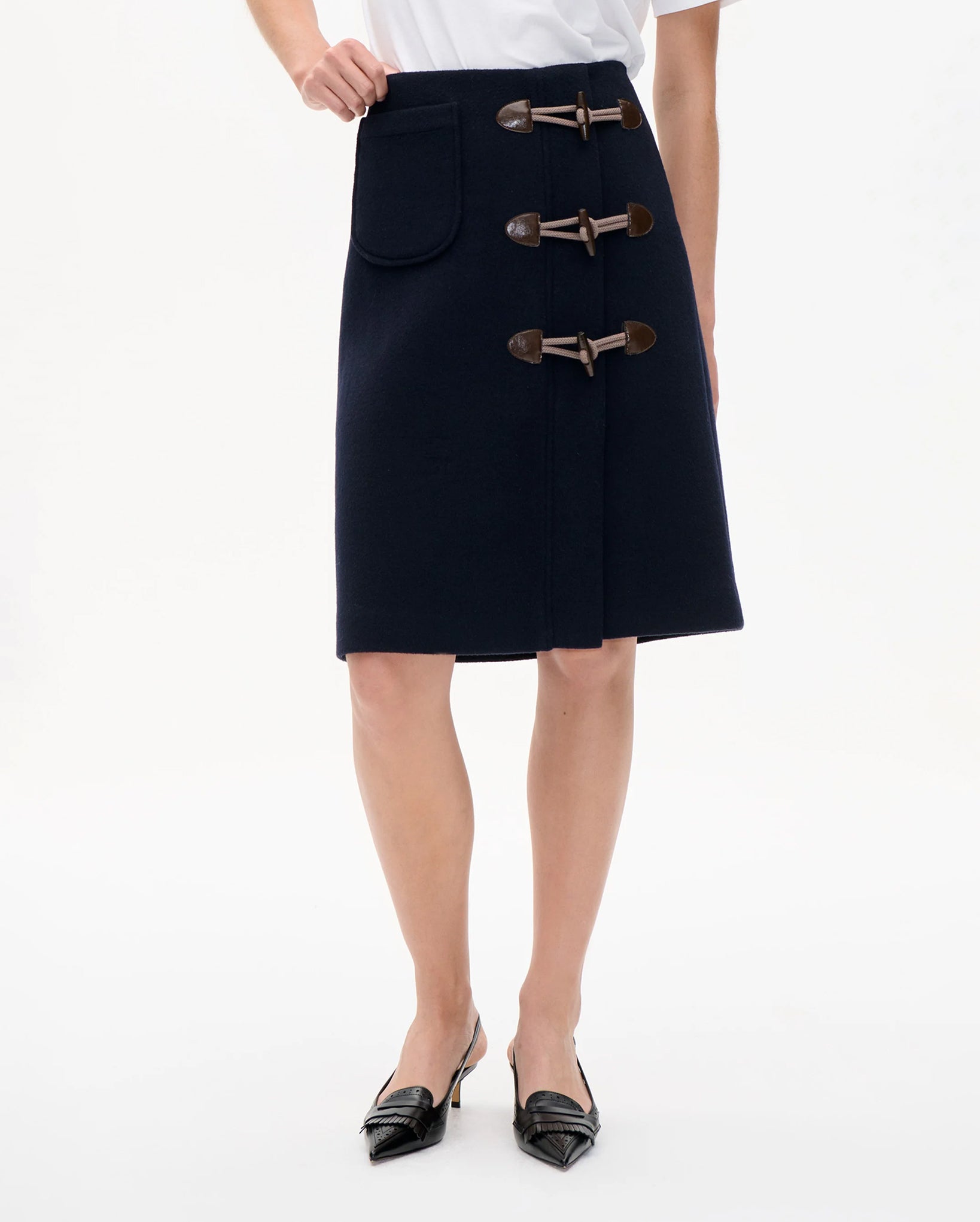 Sheila Skirt (Deep Well Blue)