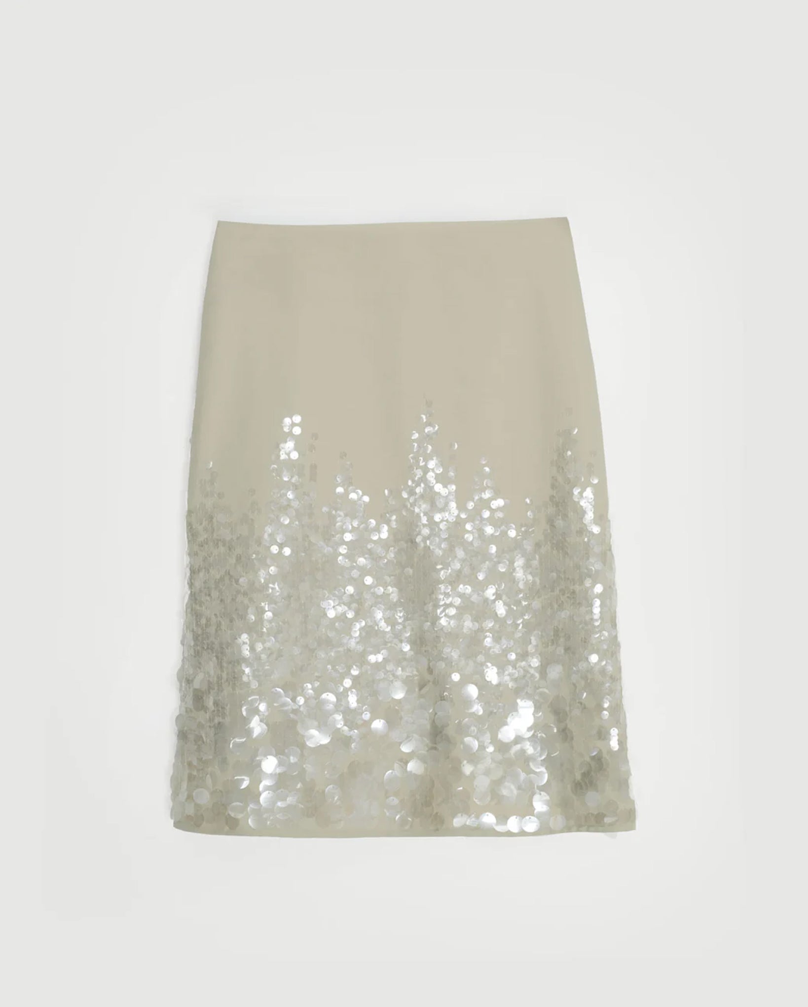 Ara Sequin Skirt (Khaki)