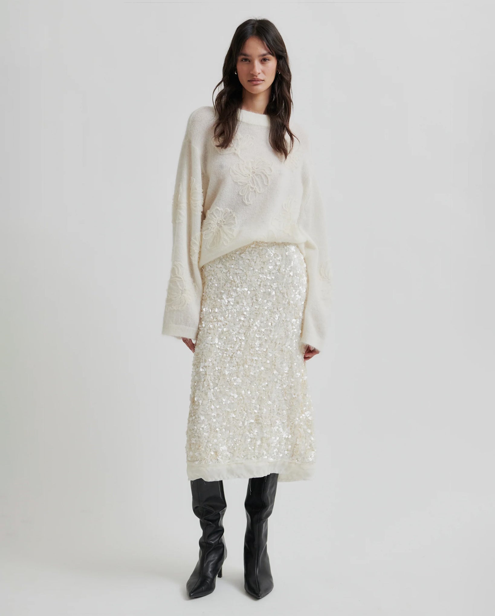 Bellarose Knit O-Neck (Tofu)