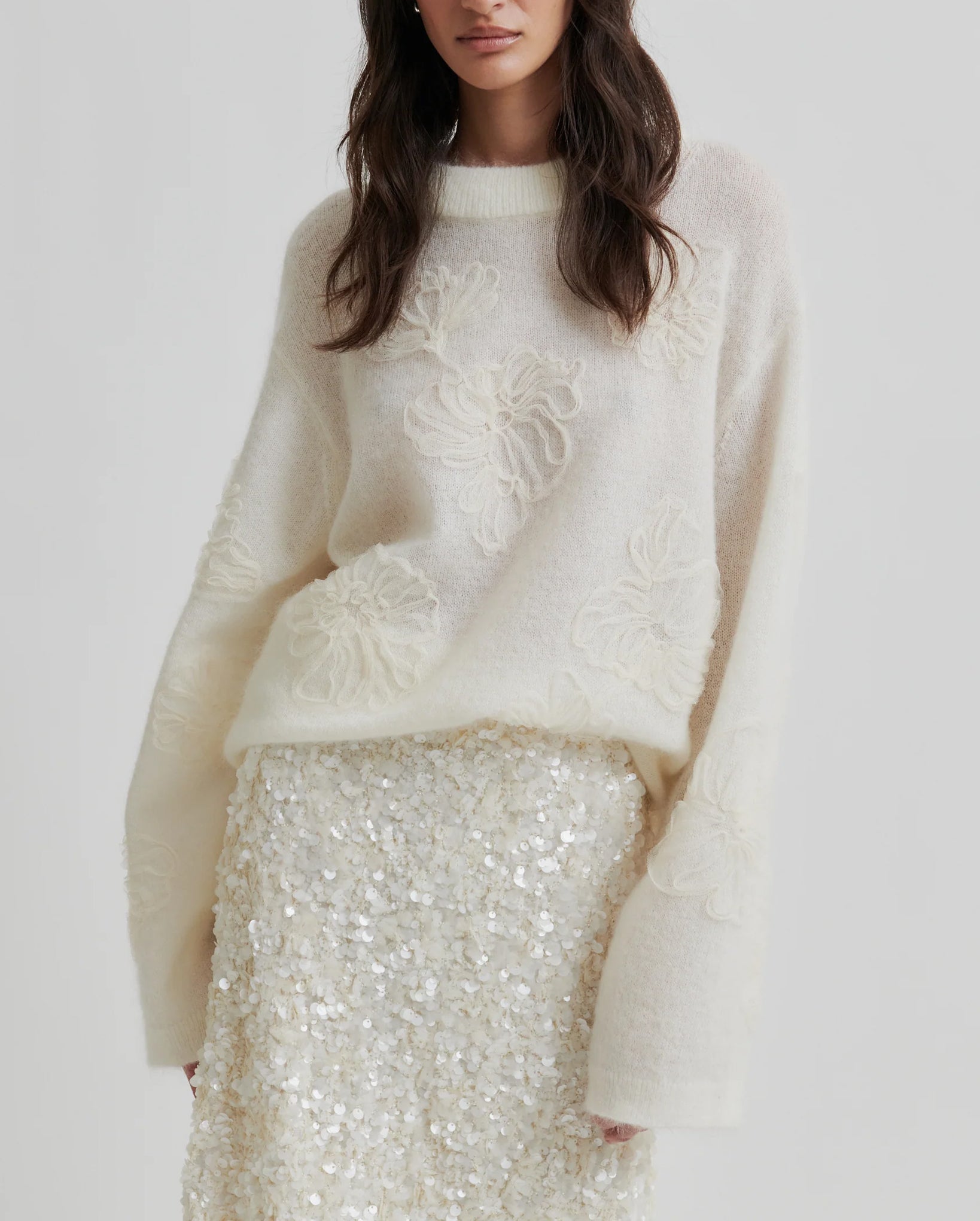 Bellarose Knit O-Neck (Tofu)