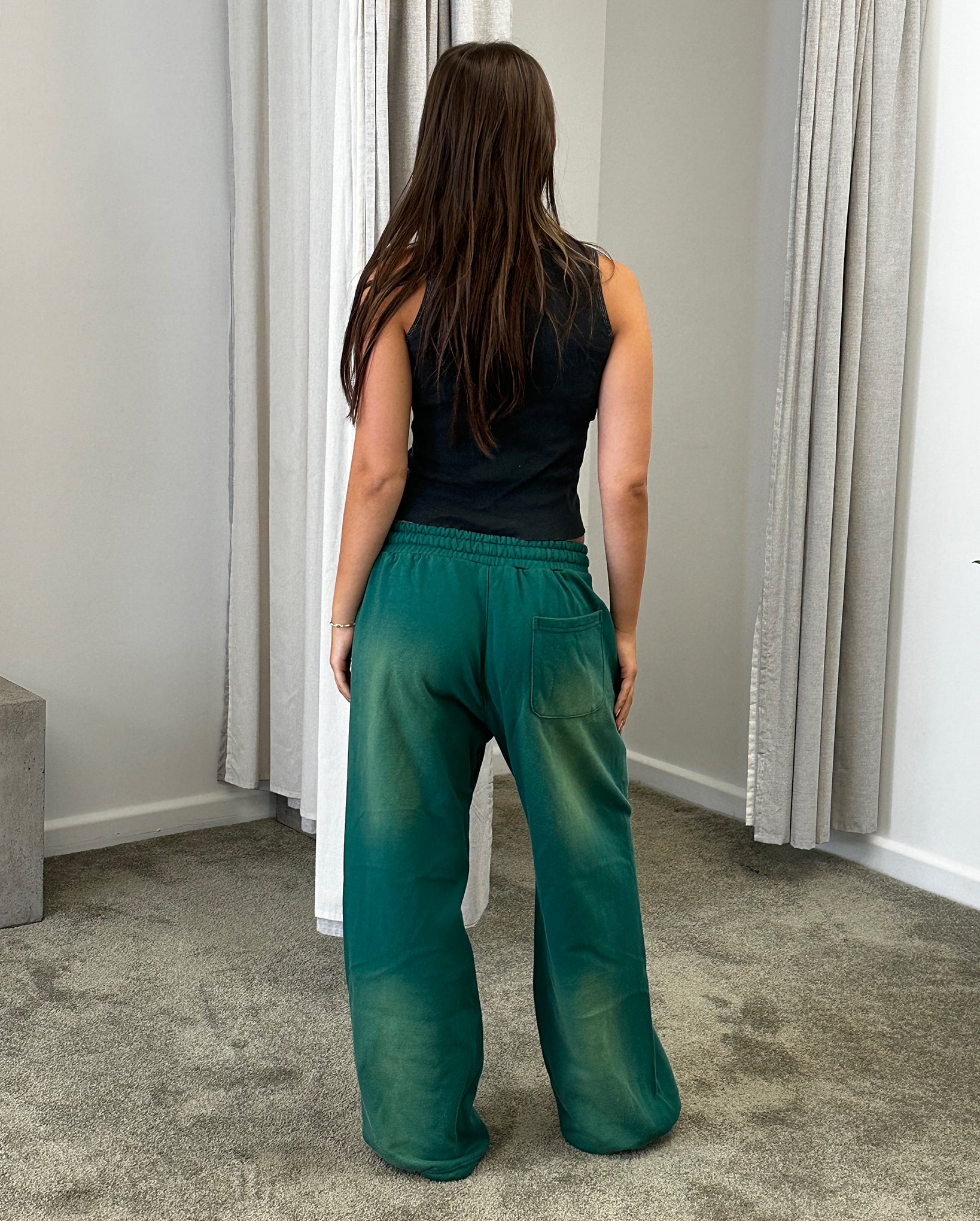 Tracksuit Bottoms (Green Wash)