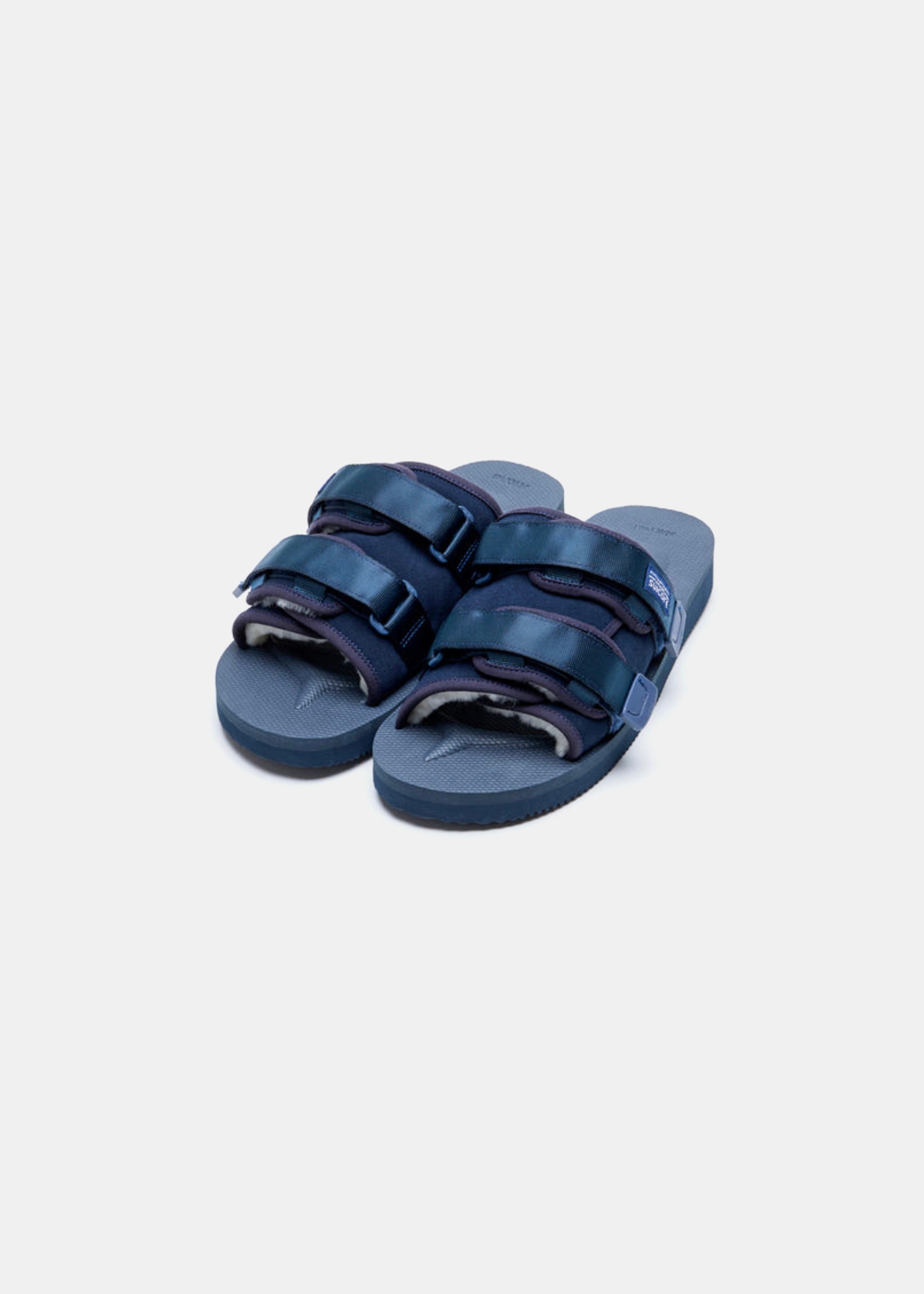 Moto Mab Slides Navy FUR