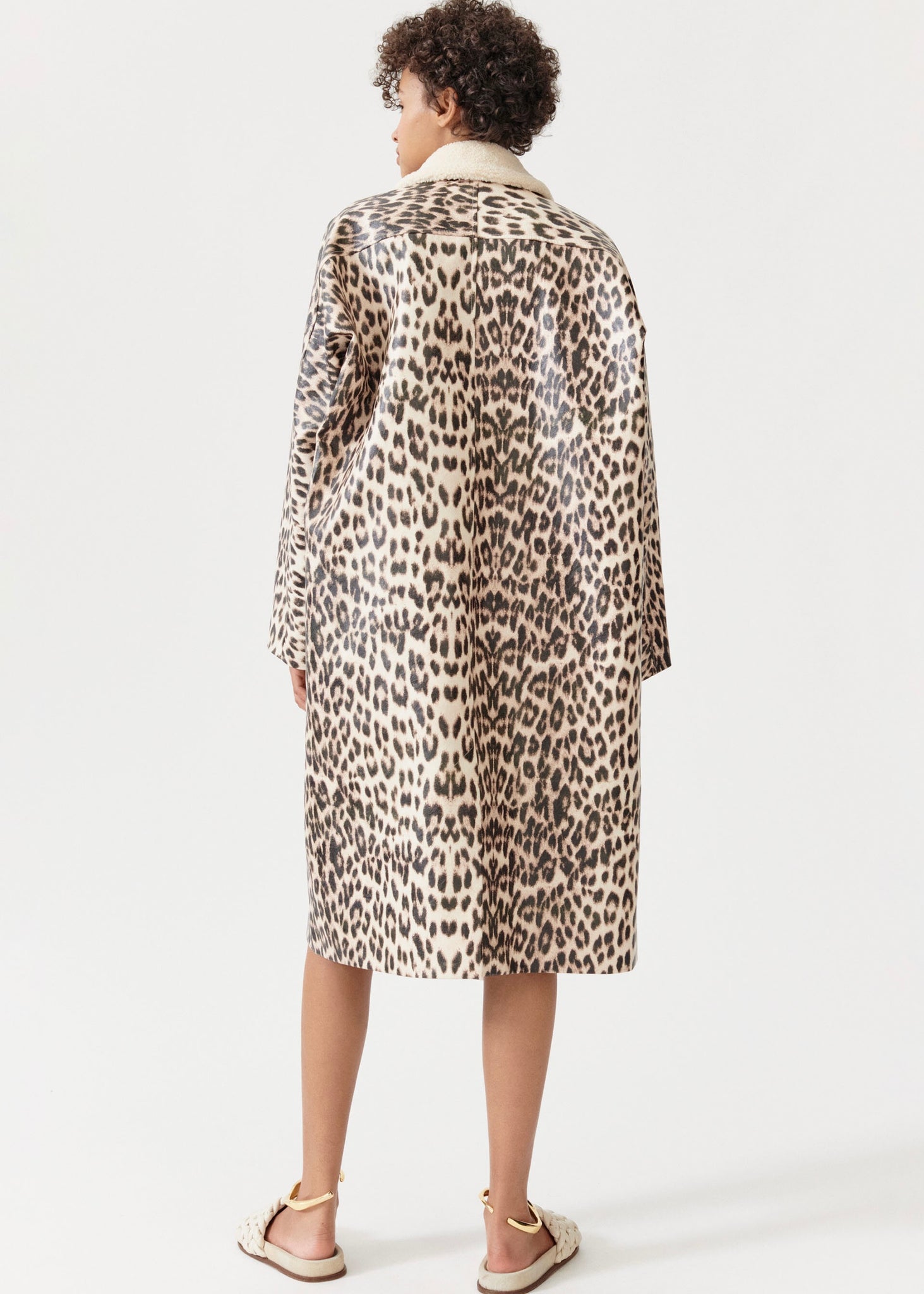 Doryana Leopard Coat